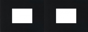 Klapp-Passepartout 18x24/9x12